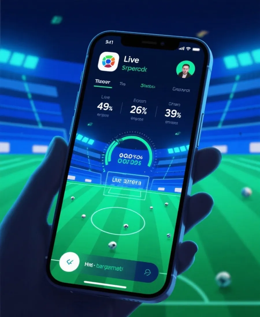 乐竞体育直播官网APP界面示意图